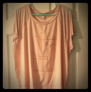 Calvin klein  xl pink top